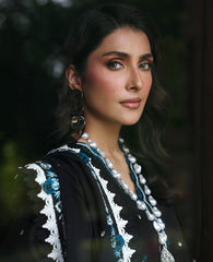 Dhanak-3PC Embroidered Shirt with Dhanak Embroidered Dupatta V113