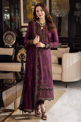 Asim Jofa Dhanak 3PC Embroidered With Dhanak Embroidered Dupatta V668